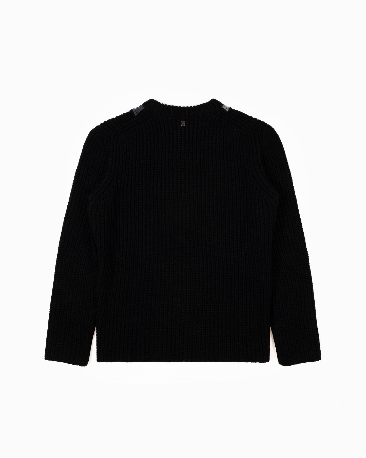 Dirk Bikkembergs Spiral Knit Sweater