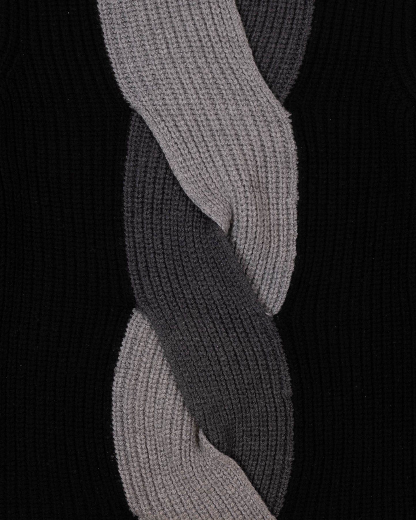 Dirk Bikkembergs Spiral Knit Sweater