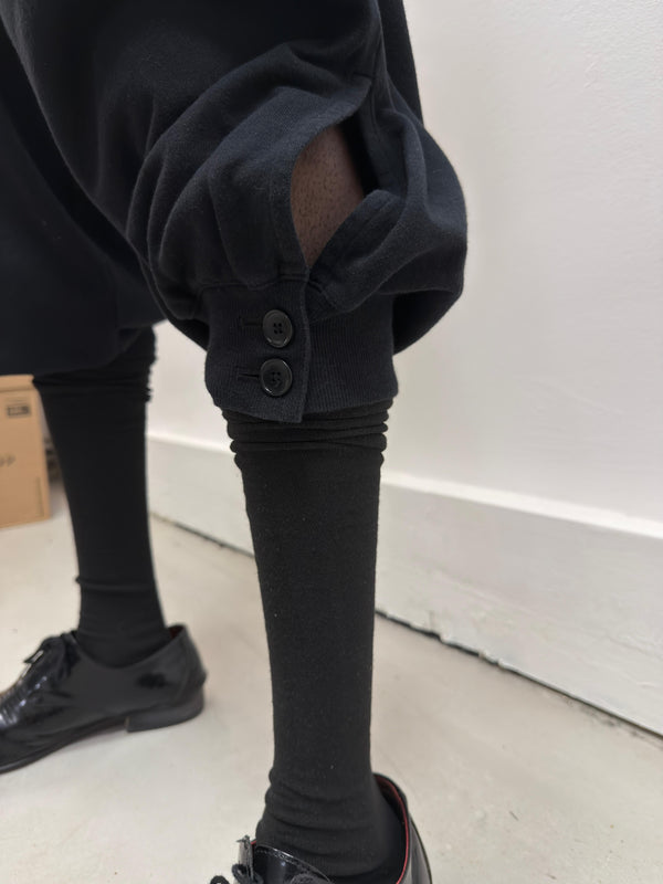 yohji yamamoto three quarter baloon joggers