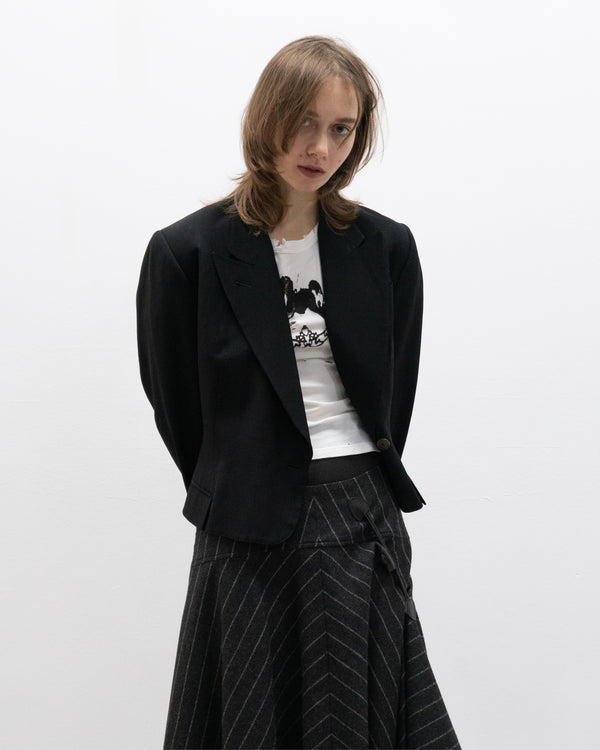 jean paul gaultier single button blazer