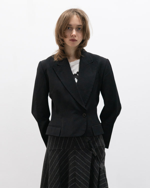 jean paul gaultier single button blazer