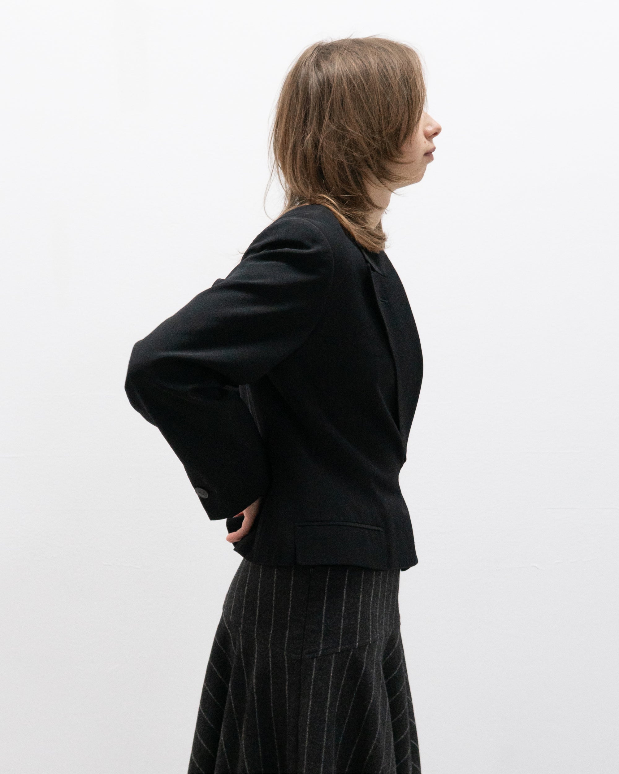 jean paul gaultier single button blazer