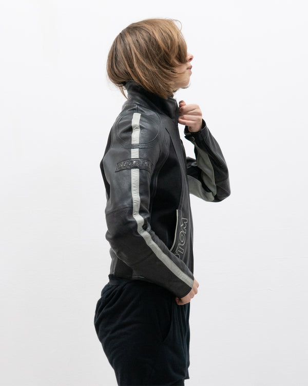 yohji yamamoto y's x dainese aw04 motorcycle leather jacket