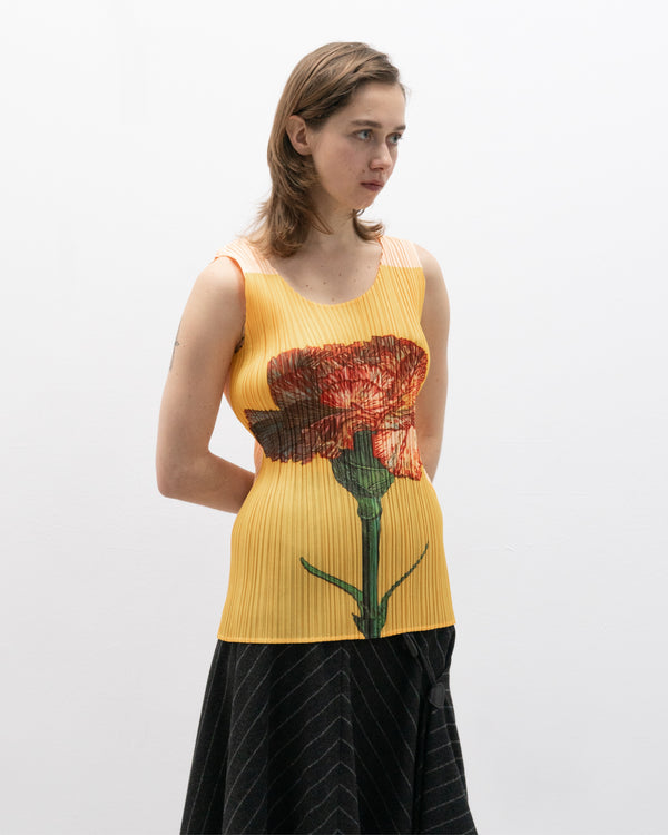 issey miyake pleats please ss00 carnation flower top