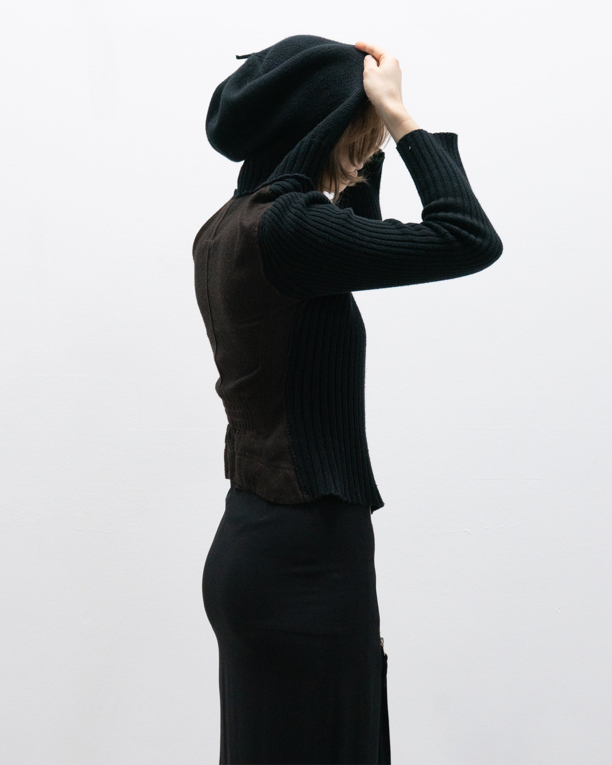 cop copine knitted jacket