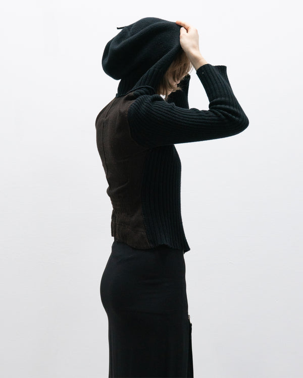 cop copine knitted jacket