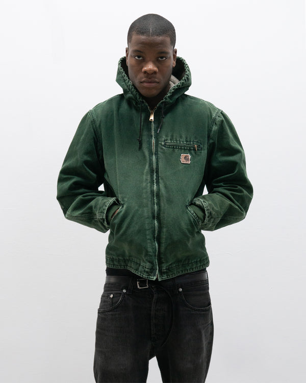 carhartt shearling lined active duck canvas jacket