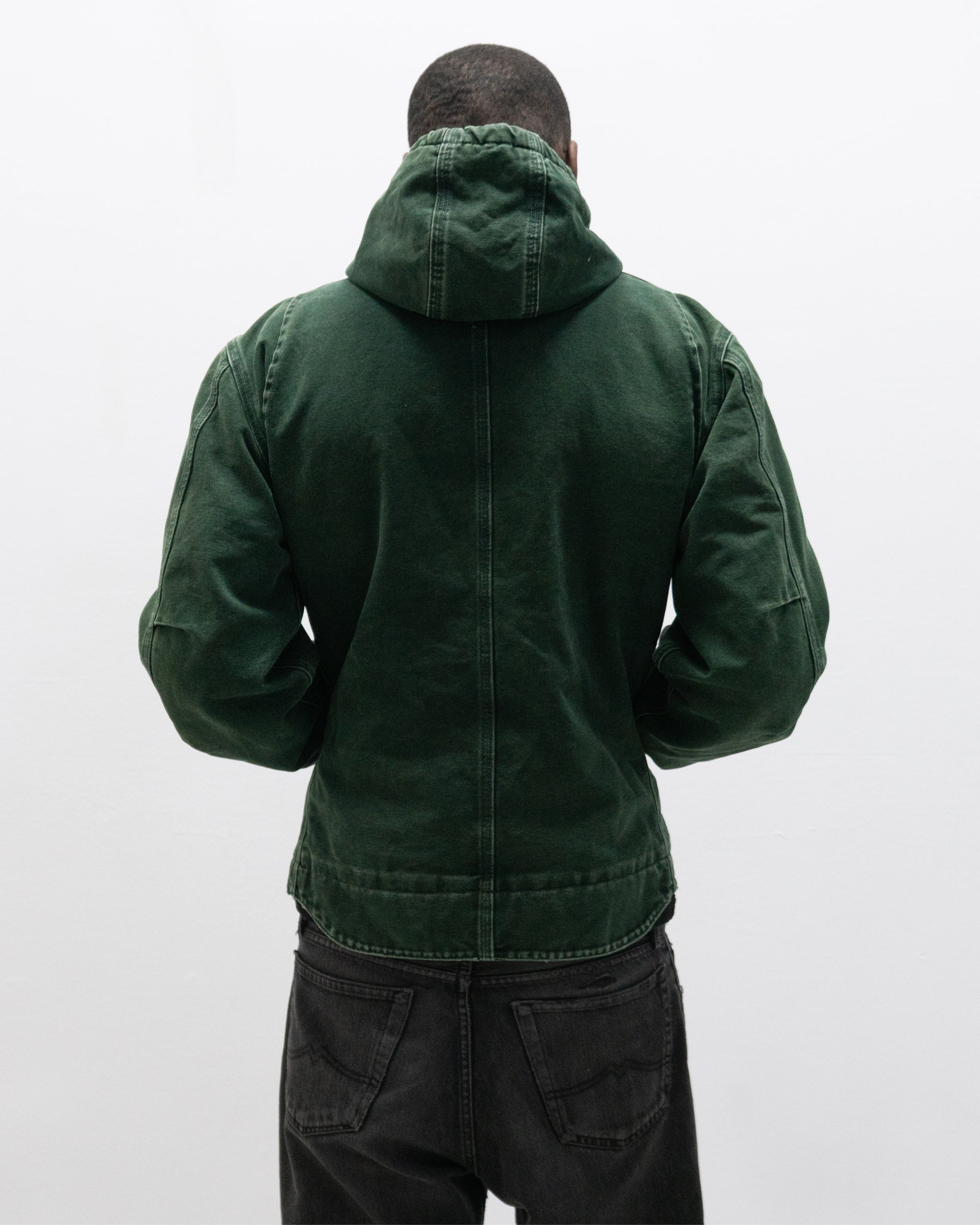 carhartt shearling lined active duck canvas jacket