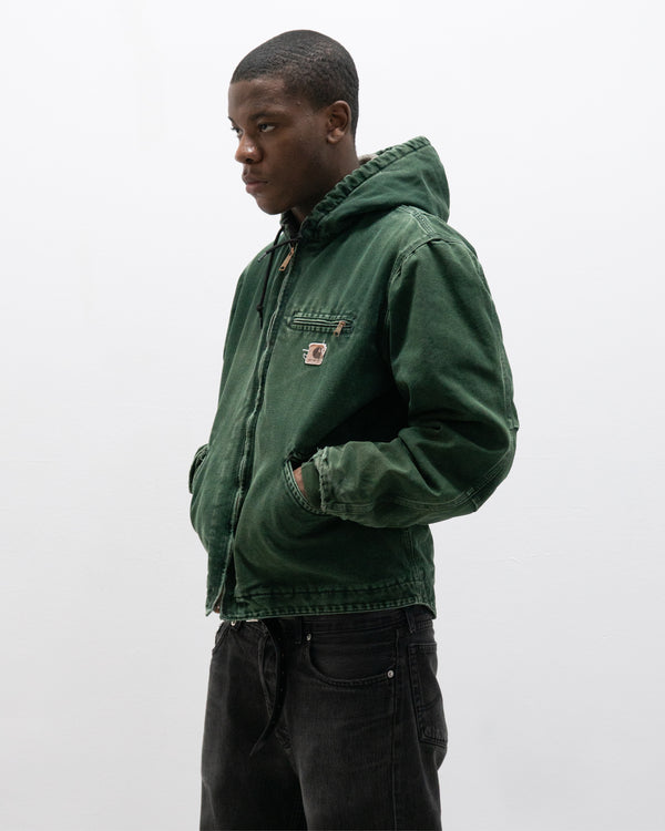 carhartt shearling lined active duck canvas jacket