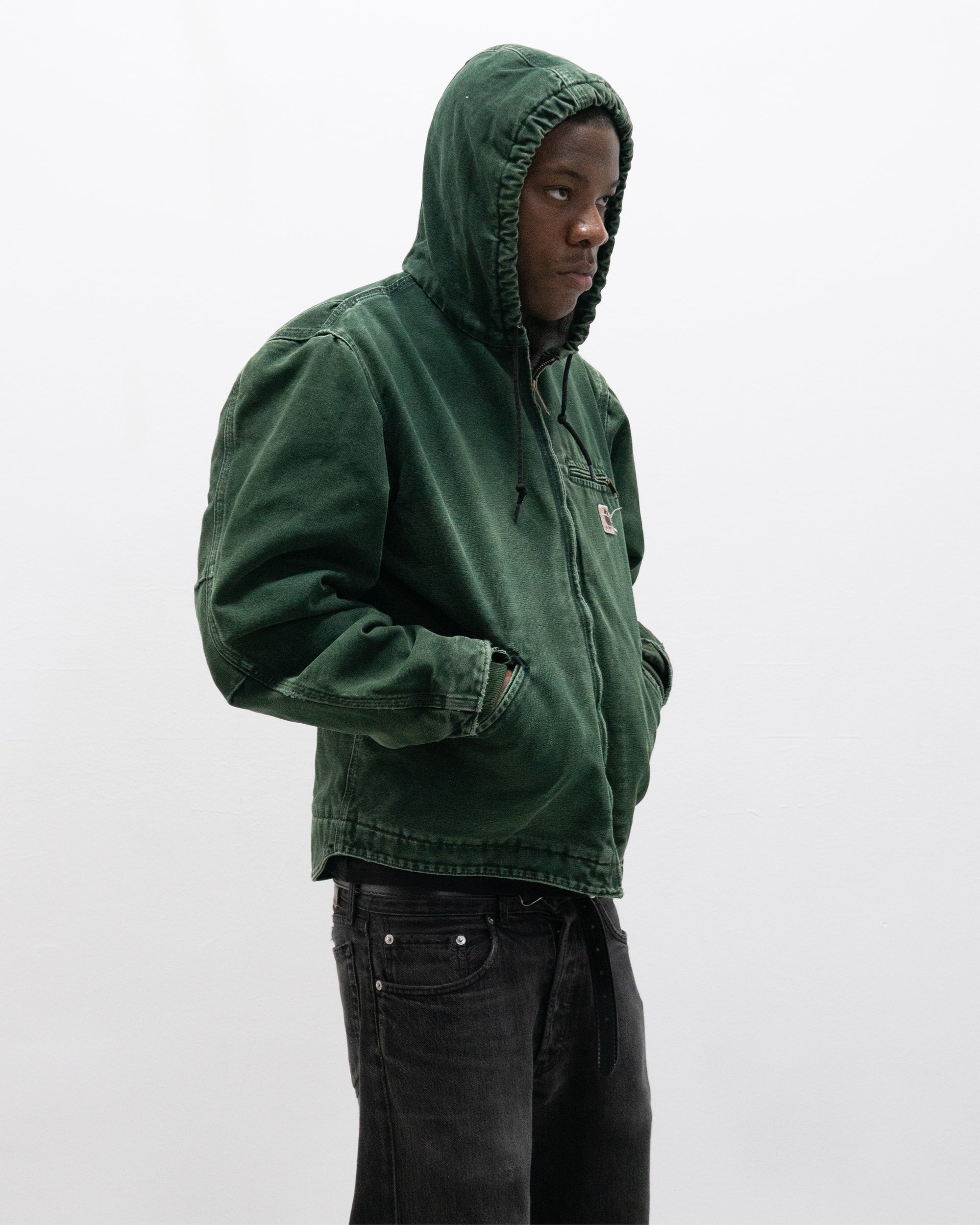 carhartt shearling lined active duck canvas jacket