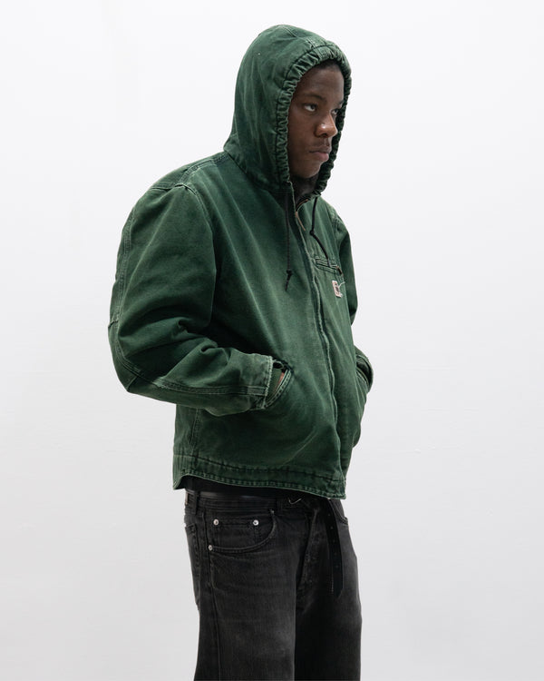 carhartt shearling lined active duck canvas jacket