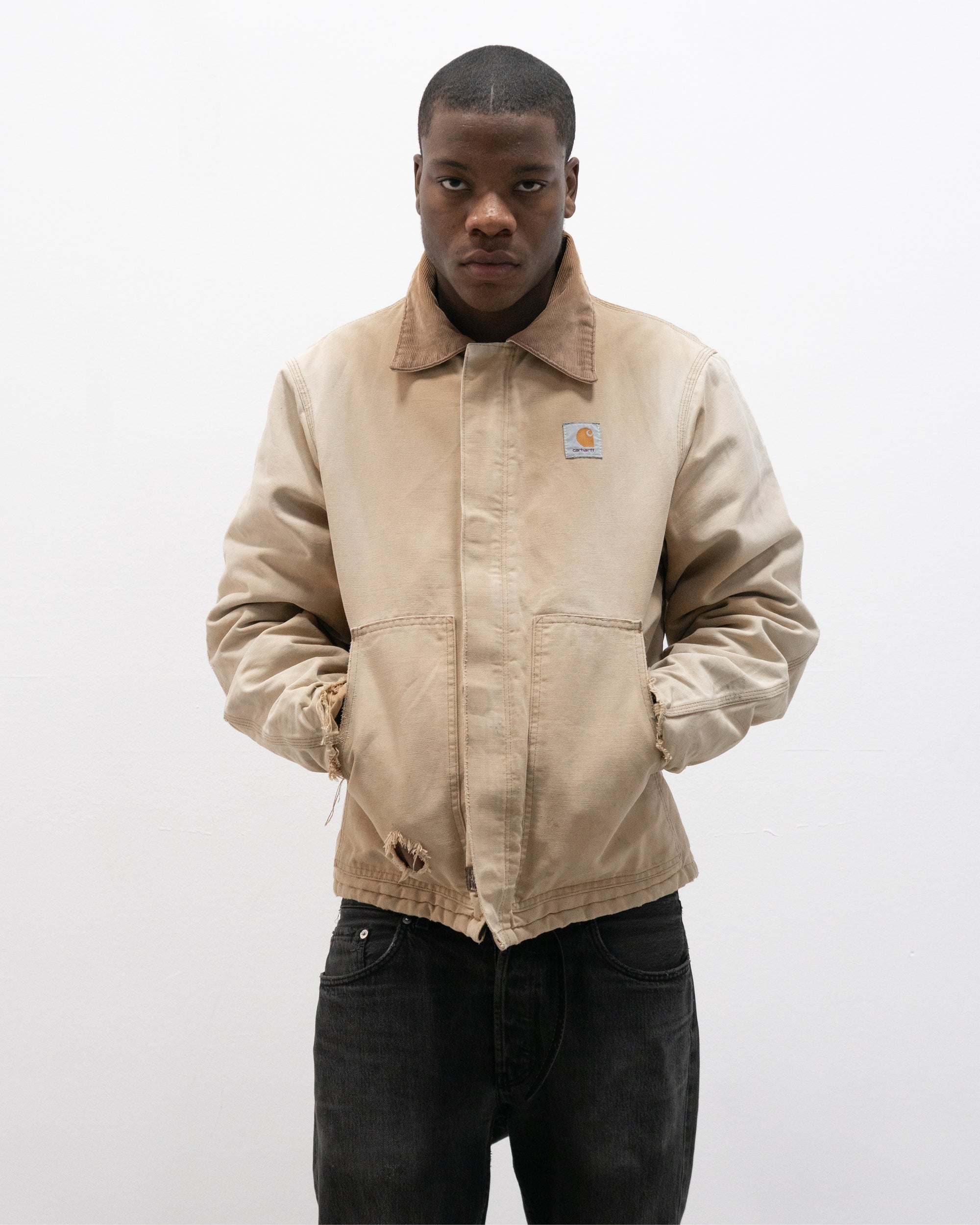 carhartt blanket lined duck canvas jacket