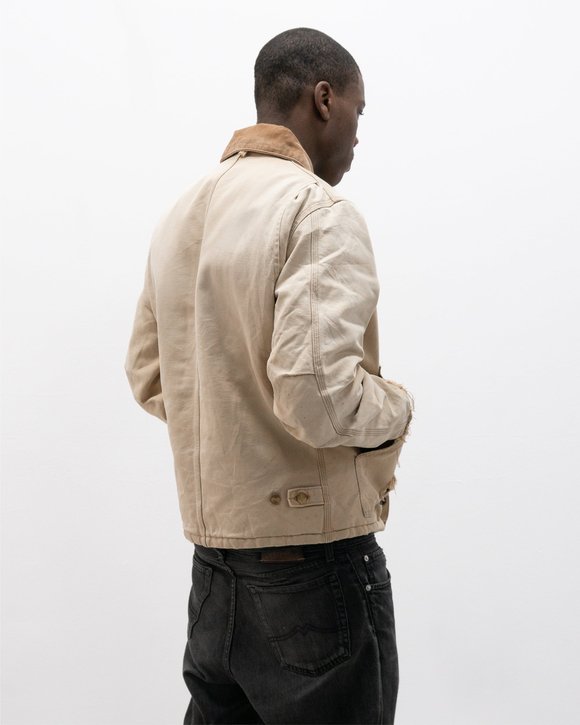 carhartt blanket lined duck canvas jacket