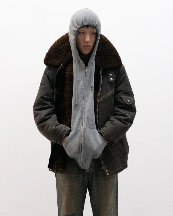 1960s ussr extreme cold weather flight jacket