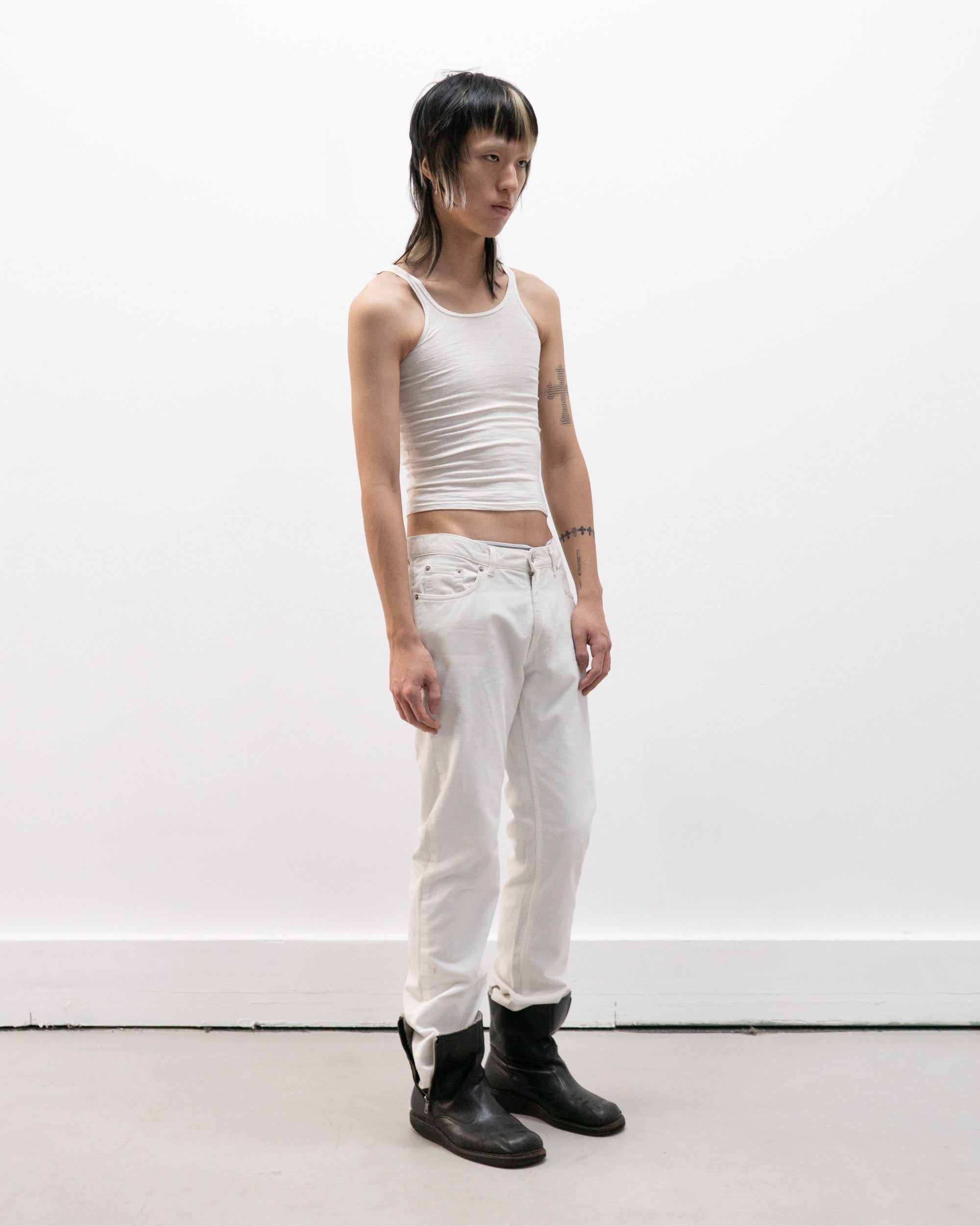 helmut lang corduroy painter jeans