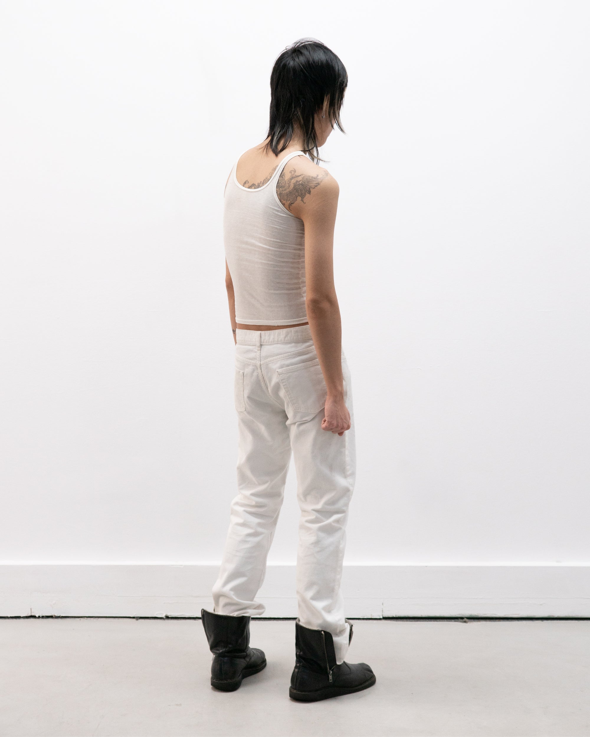 helmut lang corduroy painter jeans