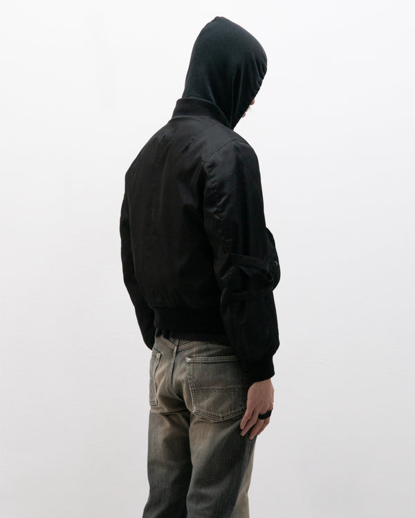 helmut lang aw03 bondage bomber jacket
