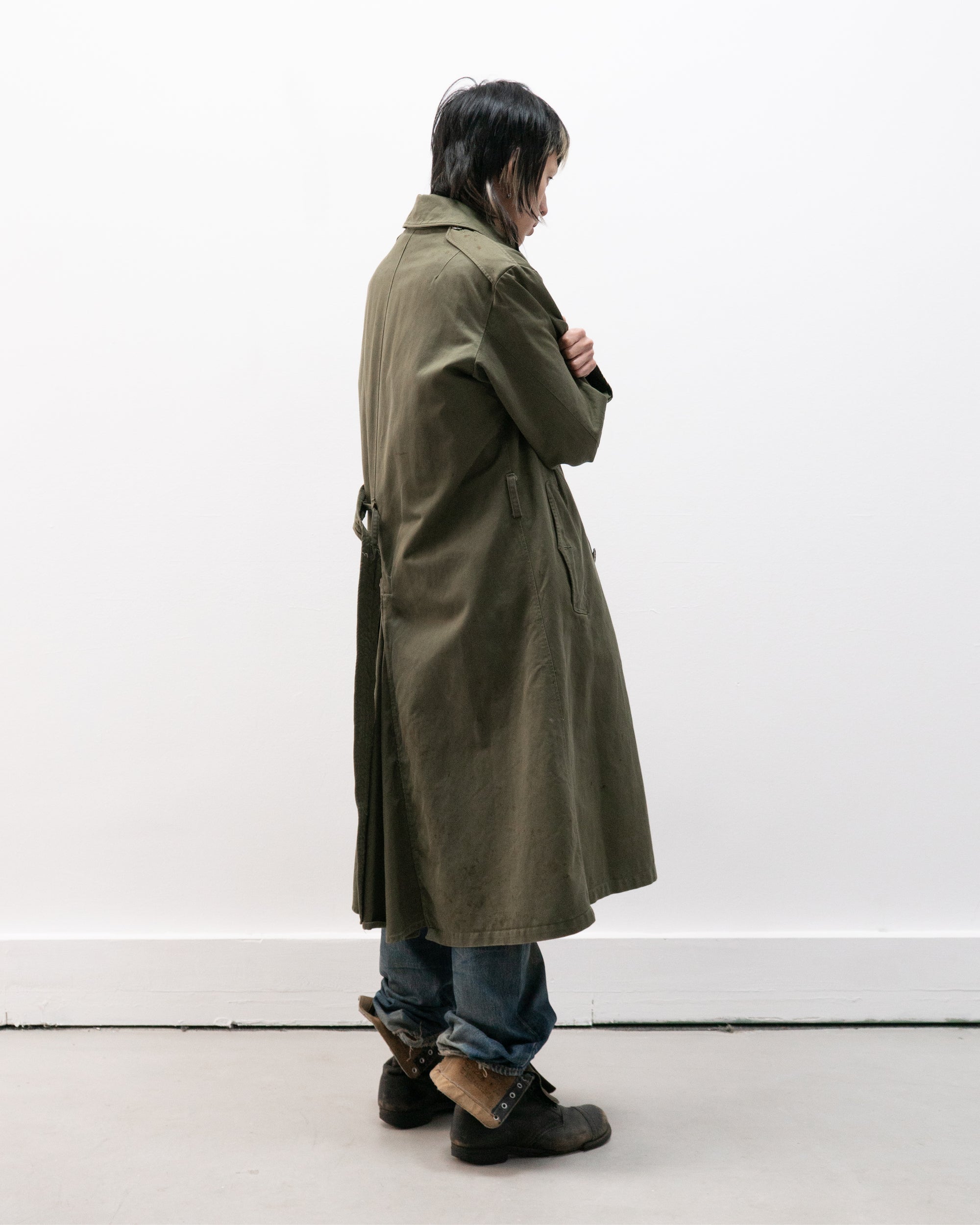 us army 1950s trench coat