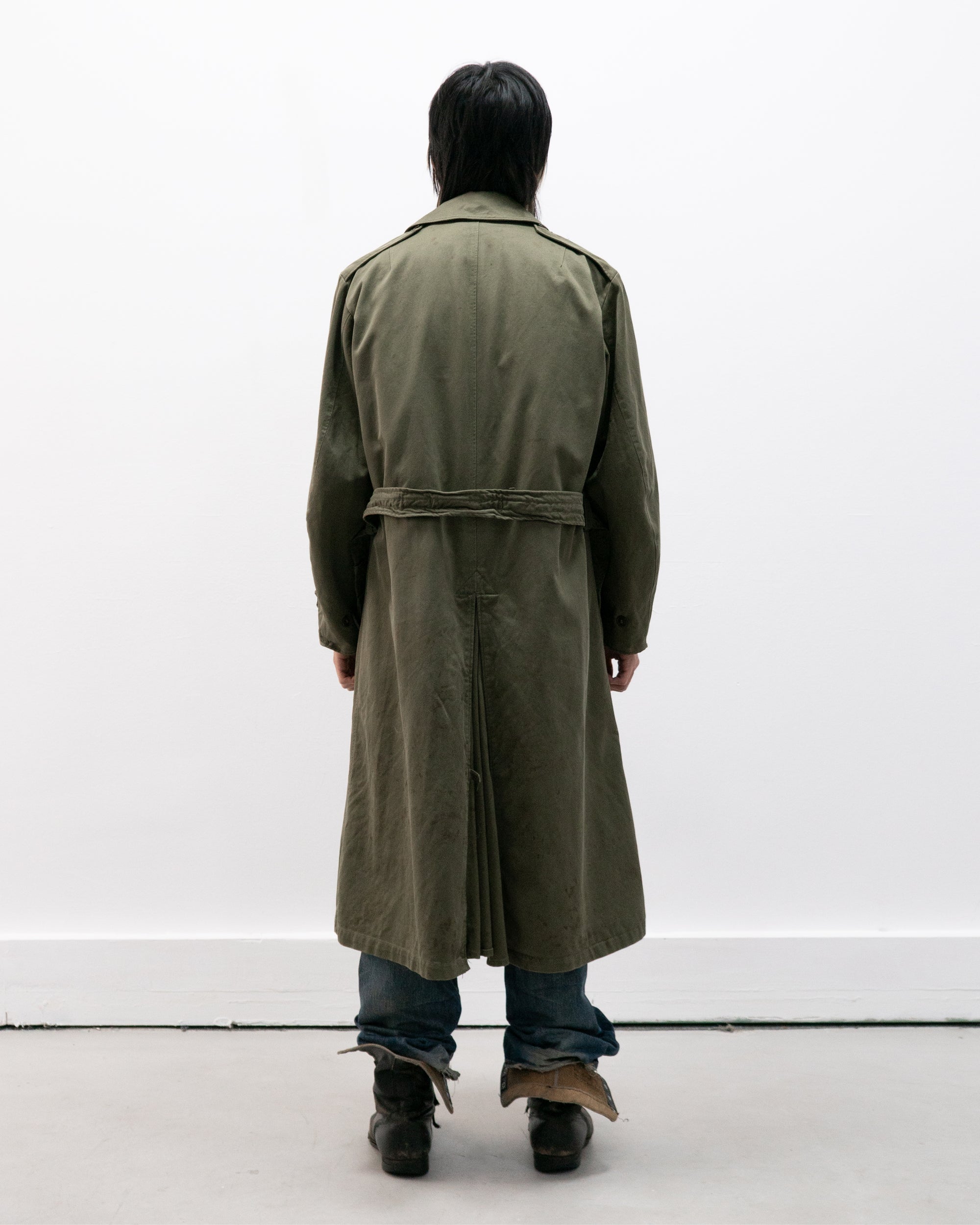 us army 1950s trench coat