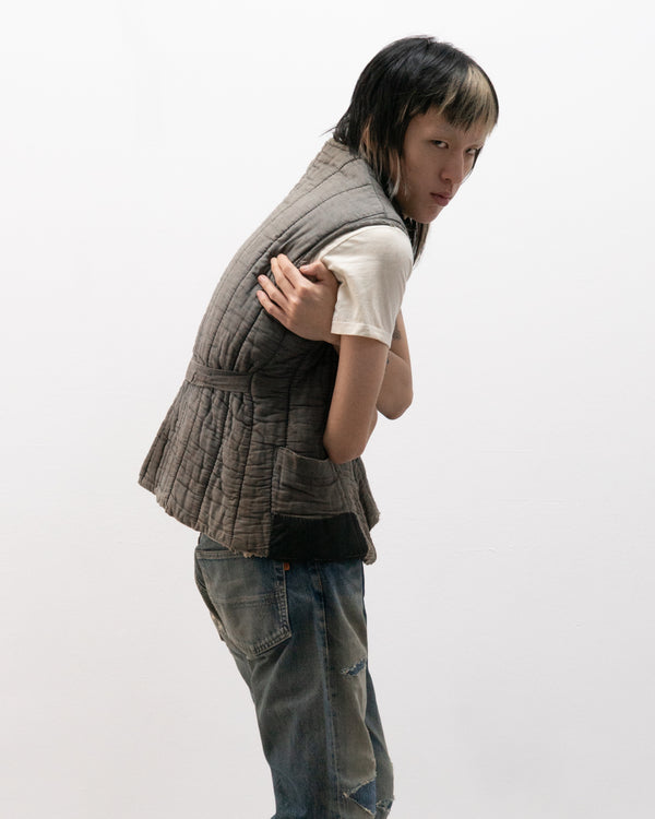 ussr 1960s padded vest