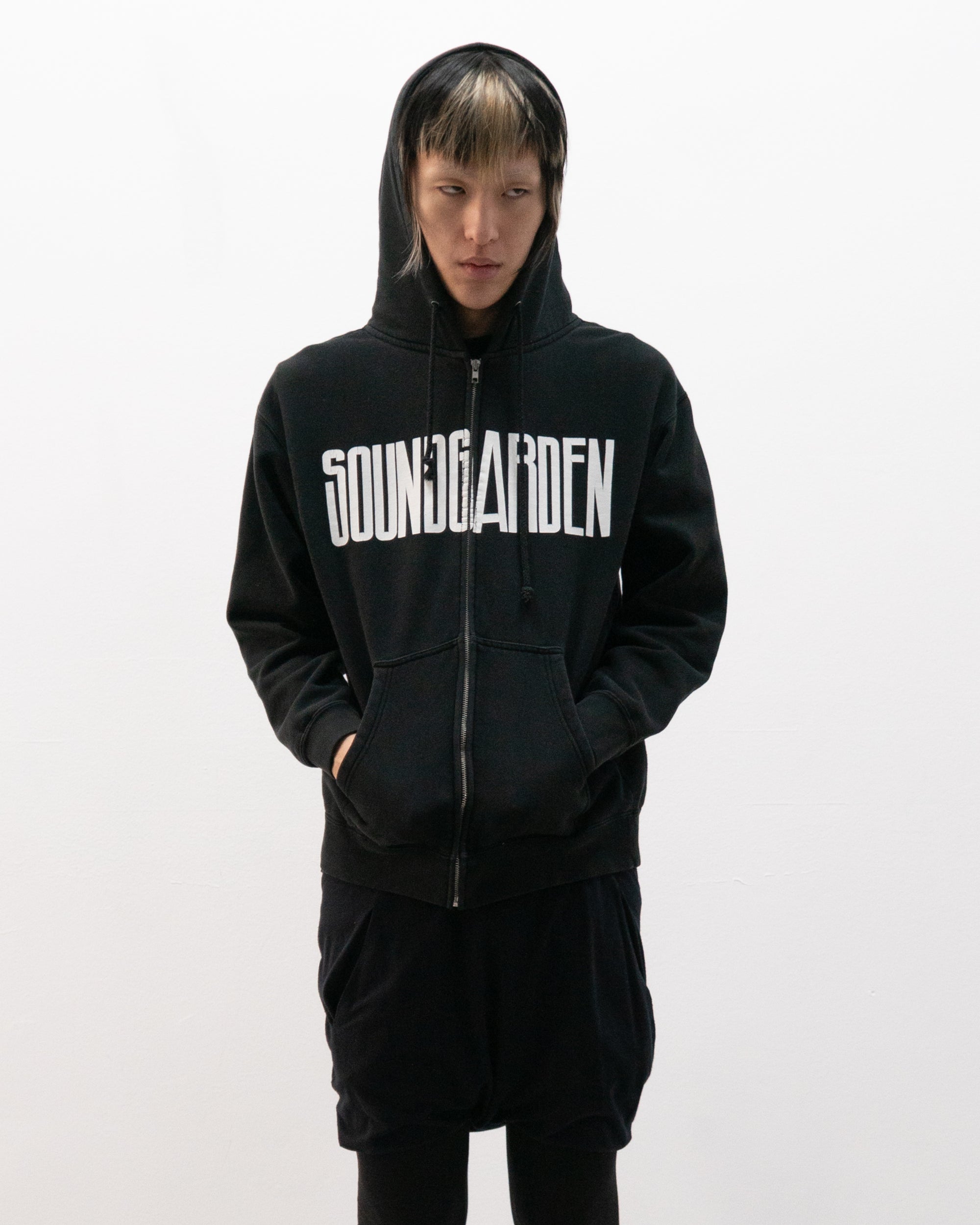 vintage soundgarden zip up jacket
