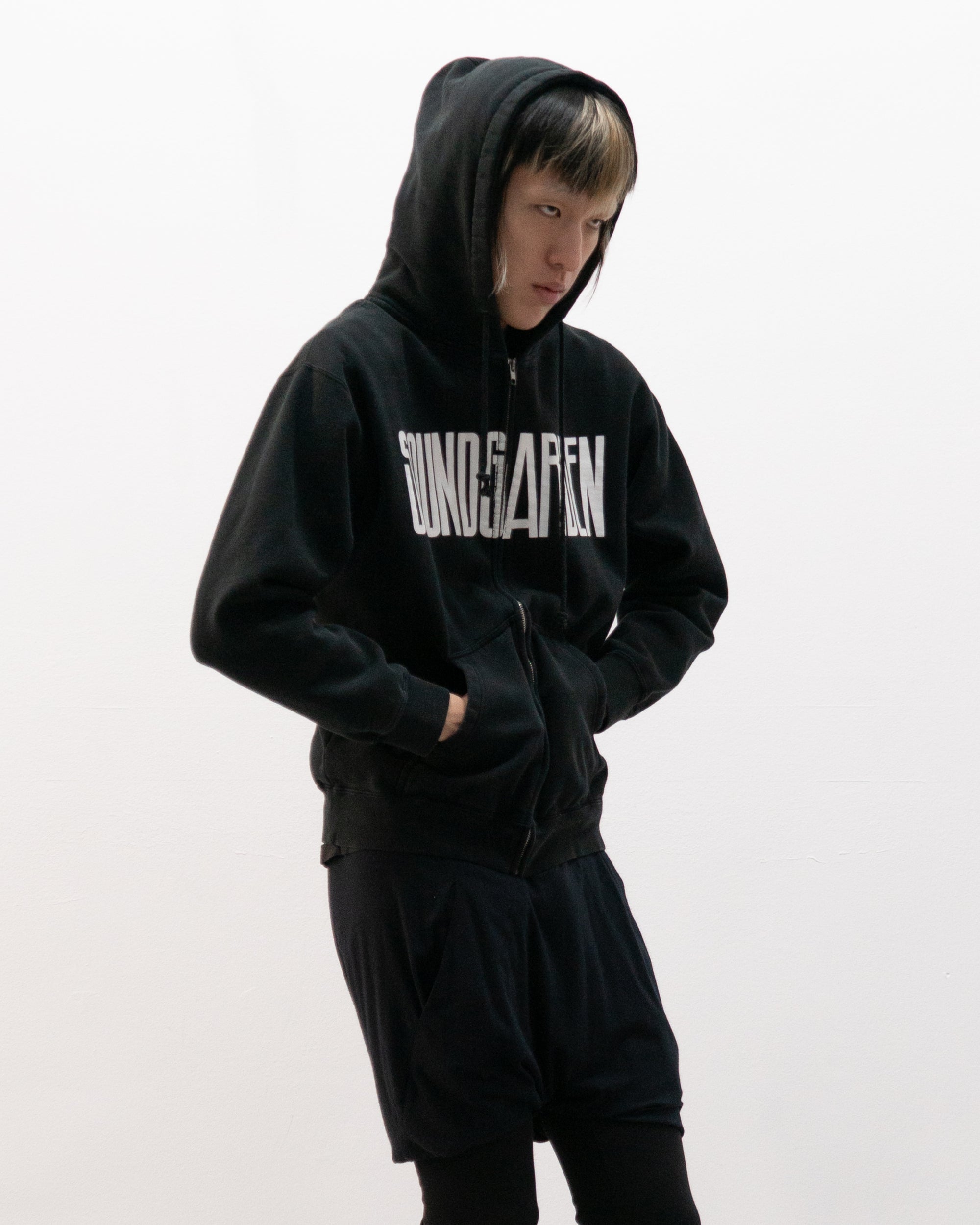 vintage soundgarden zip up jacket