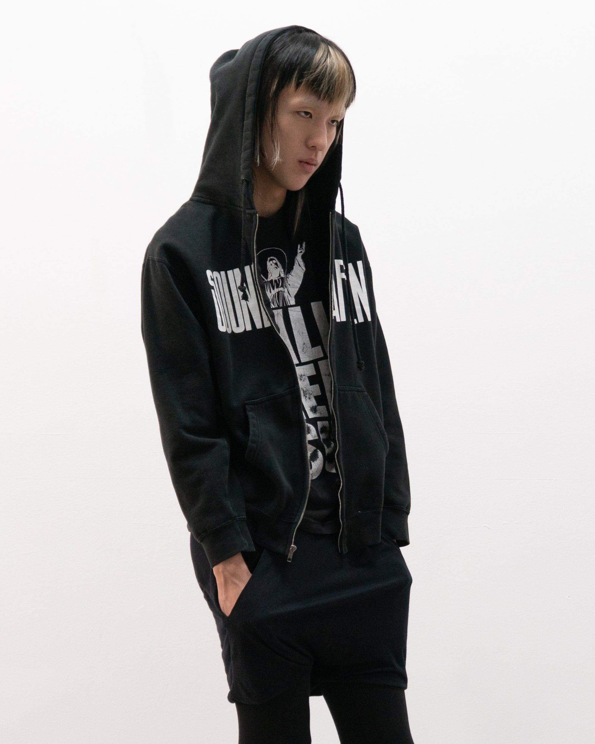 vintage soundgarden zip up jacket