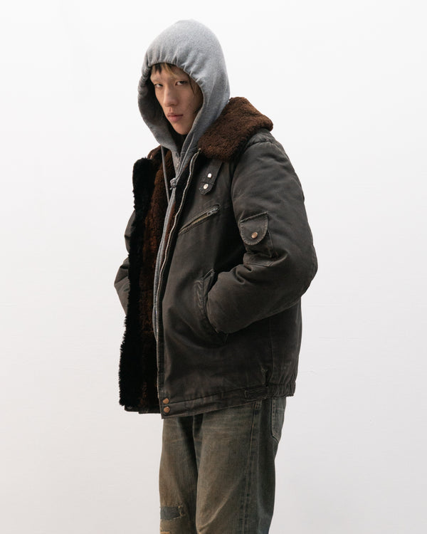 1960s ussr extreme cold weather flight jacket