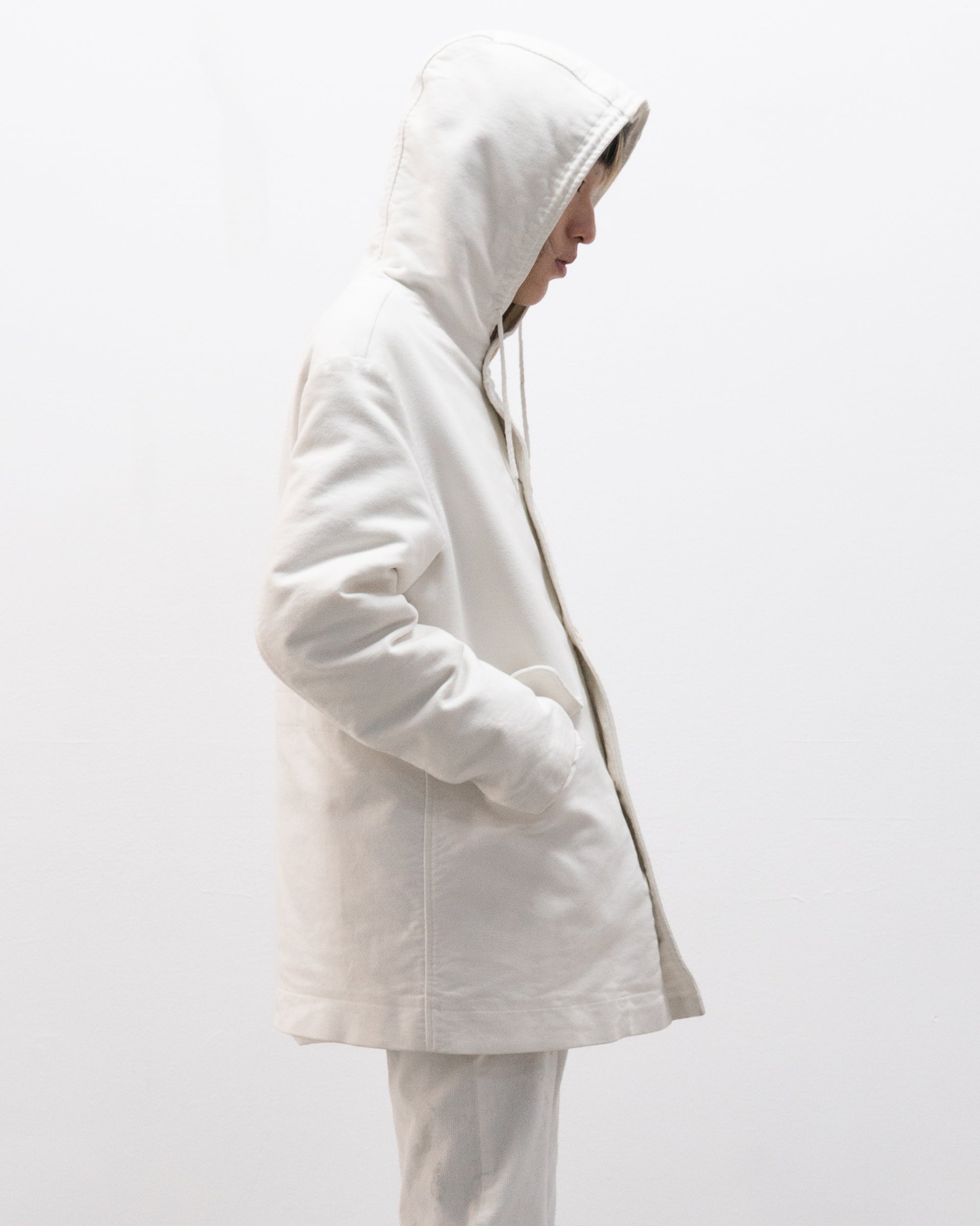 helmut lang goose down moleskin jacket