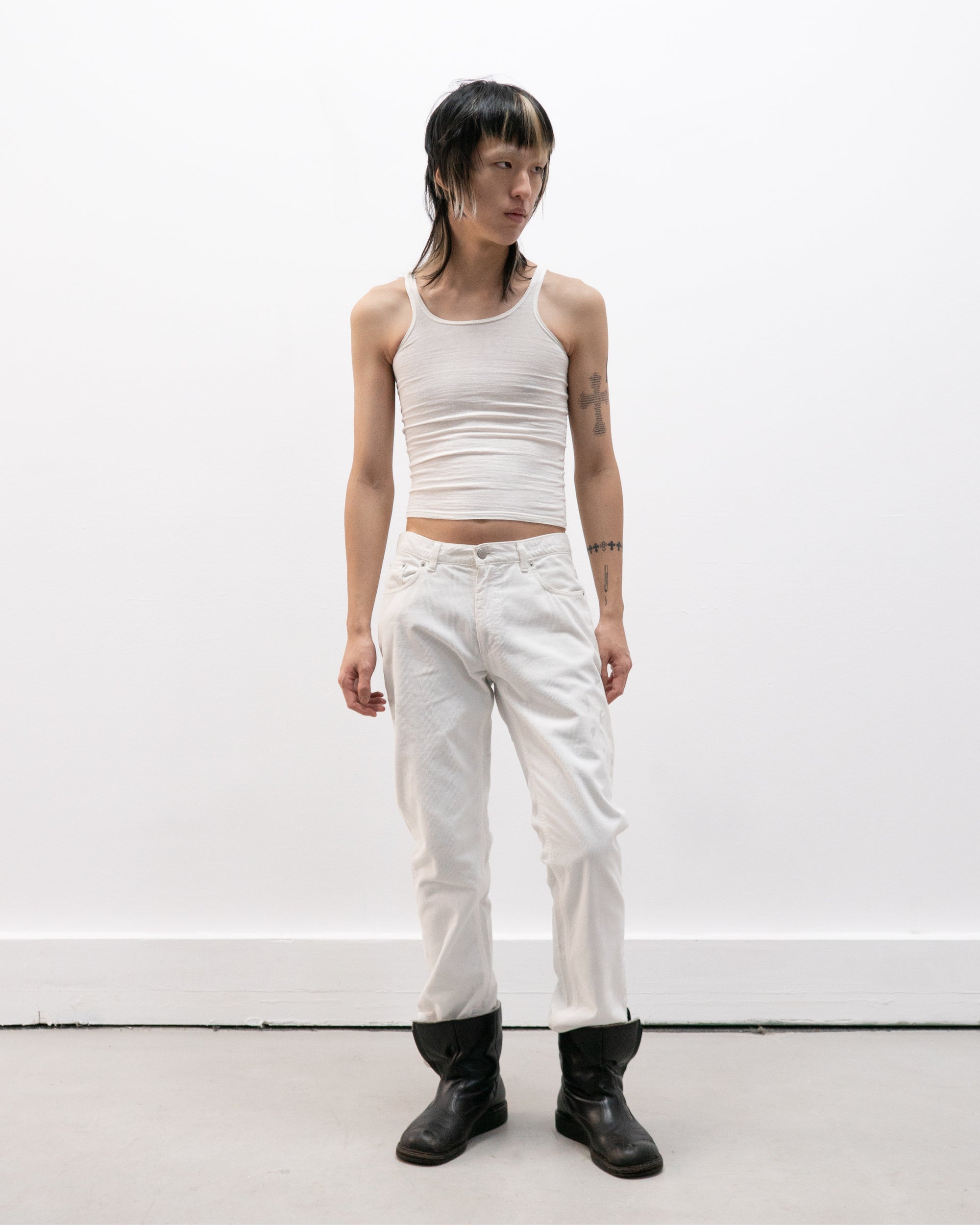 helmut lang corduroy painter jeans