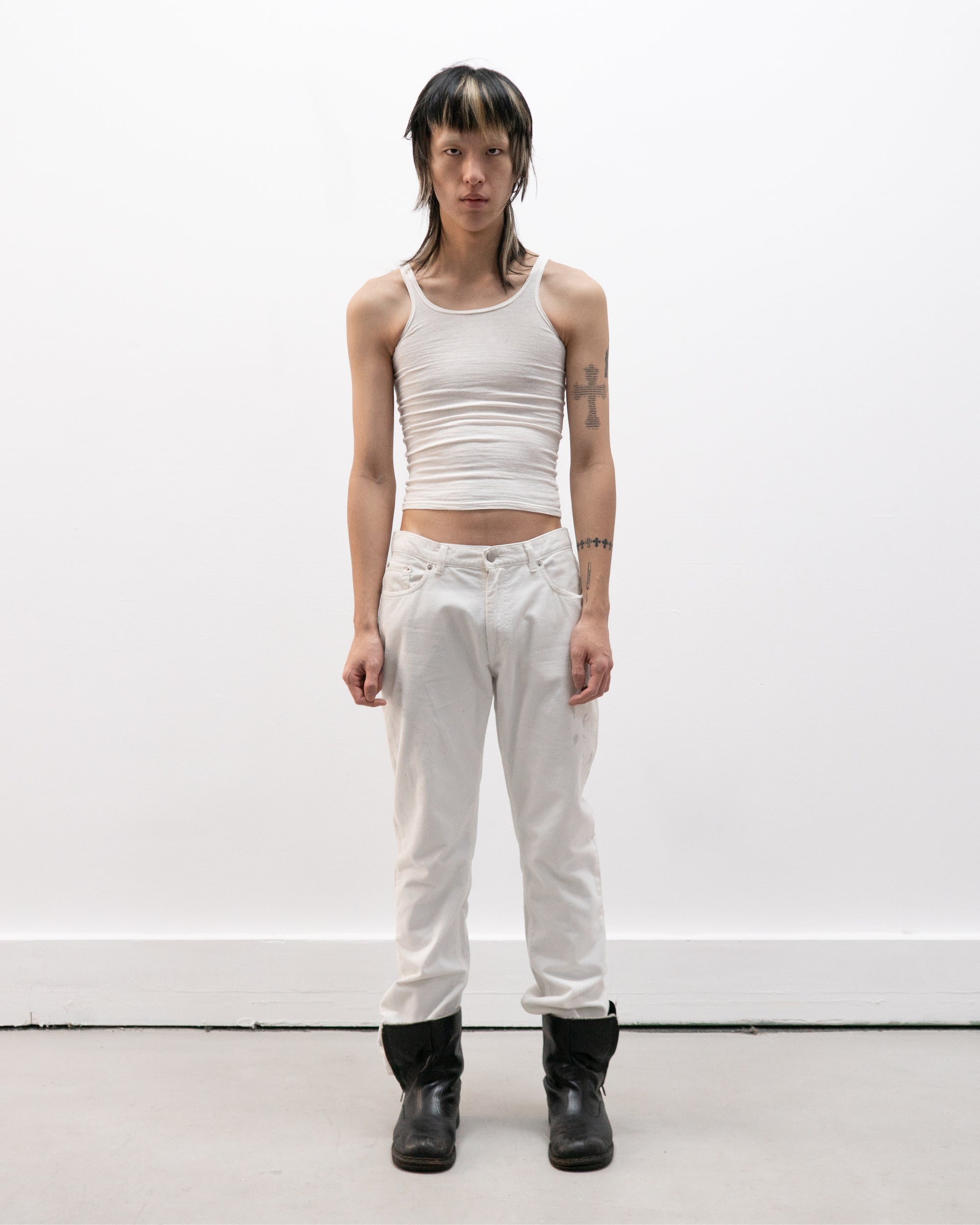 helmut lang corduroy painter jeans