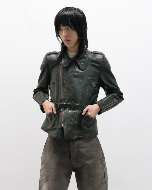 1950s german motorcycle jacket
