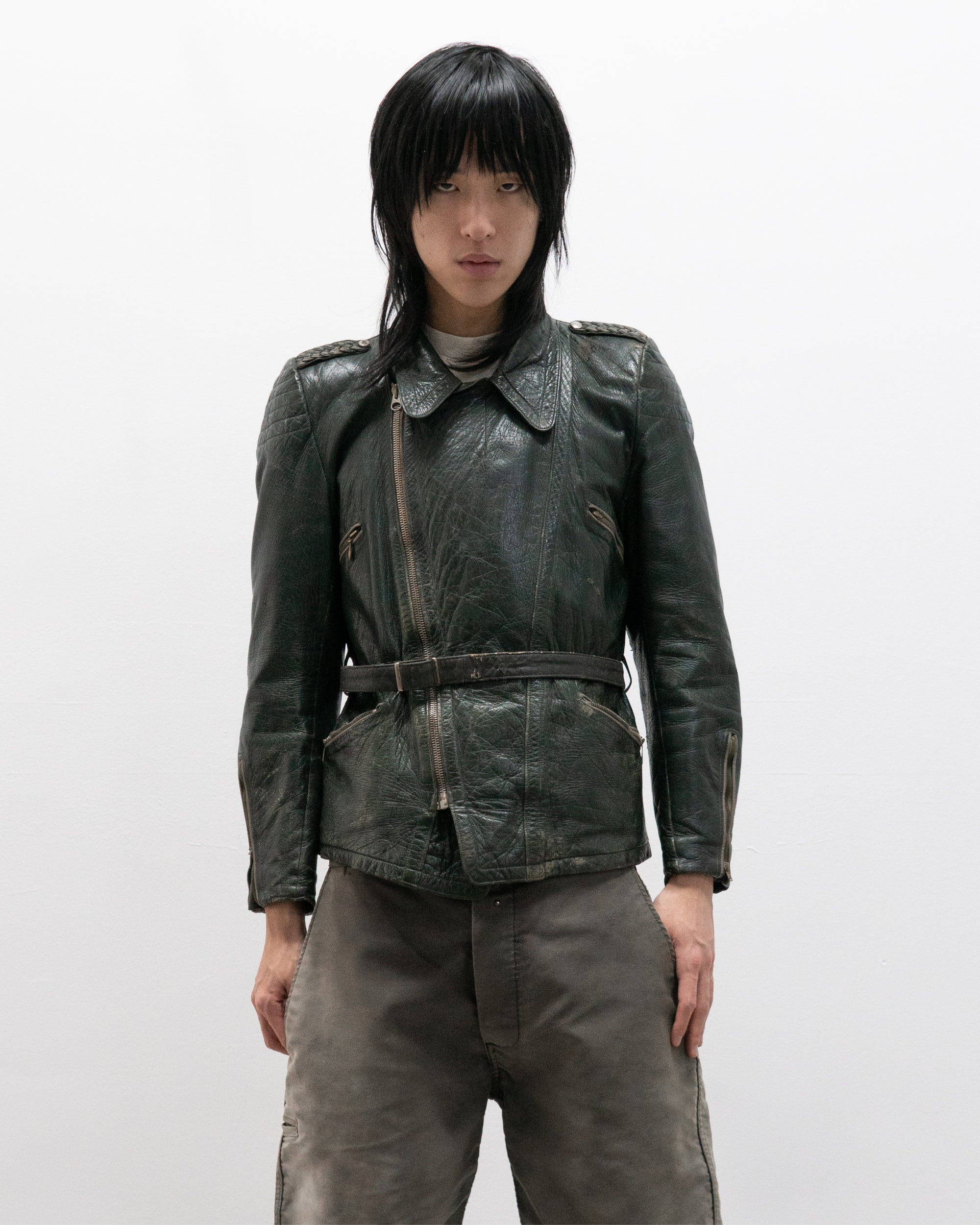 1950s german motorcycle jacket