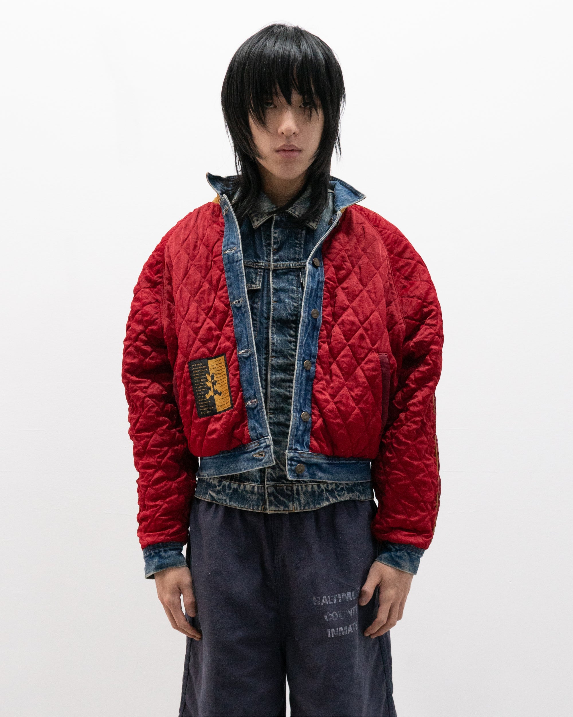 closed by marithé & françois girbaud 1980s reversible denim jacket