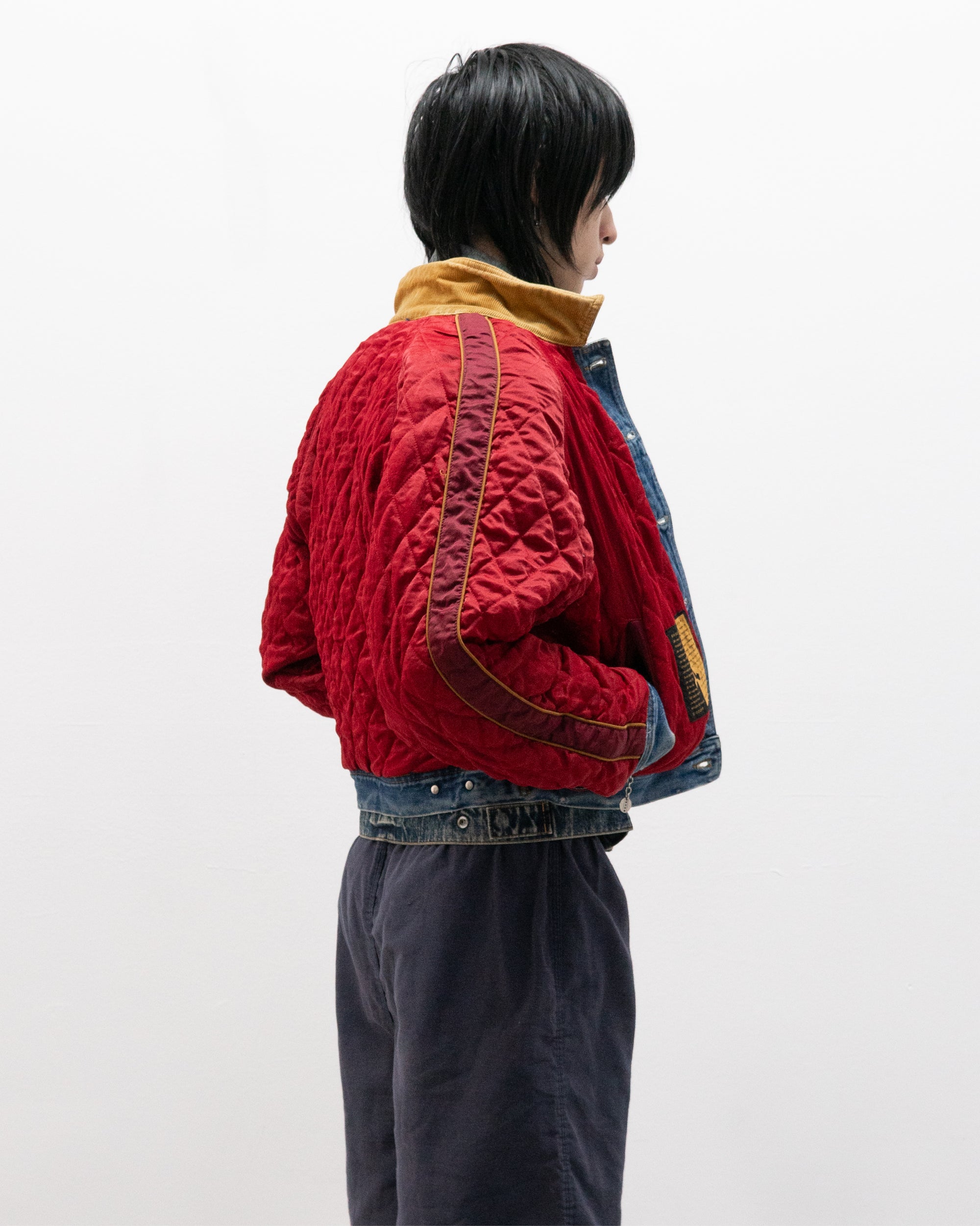 closed by marithé & françois girbaud 1980s reversible denim jacket