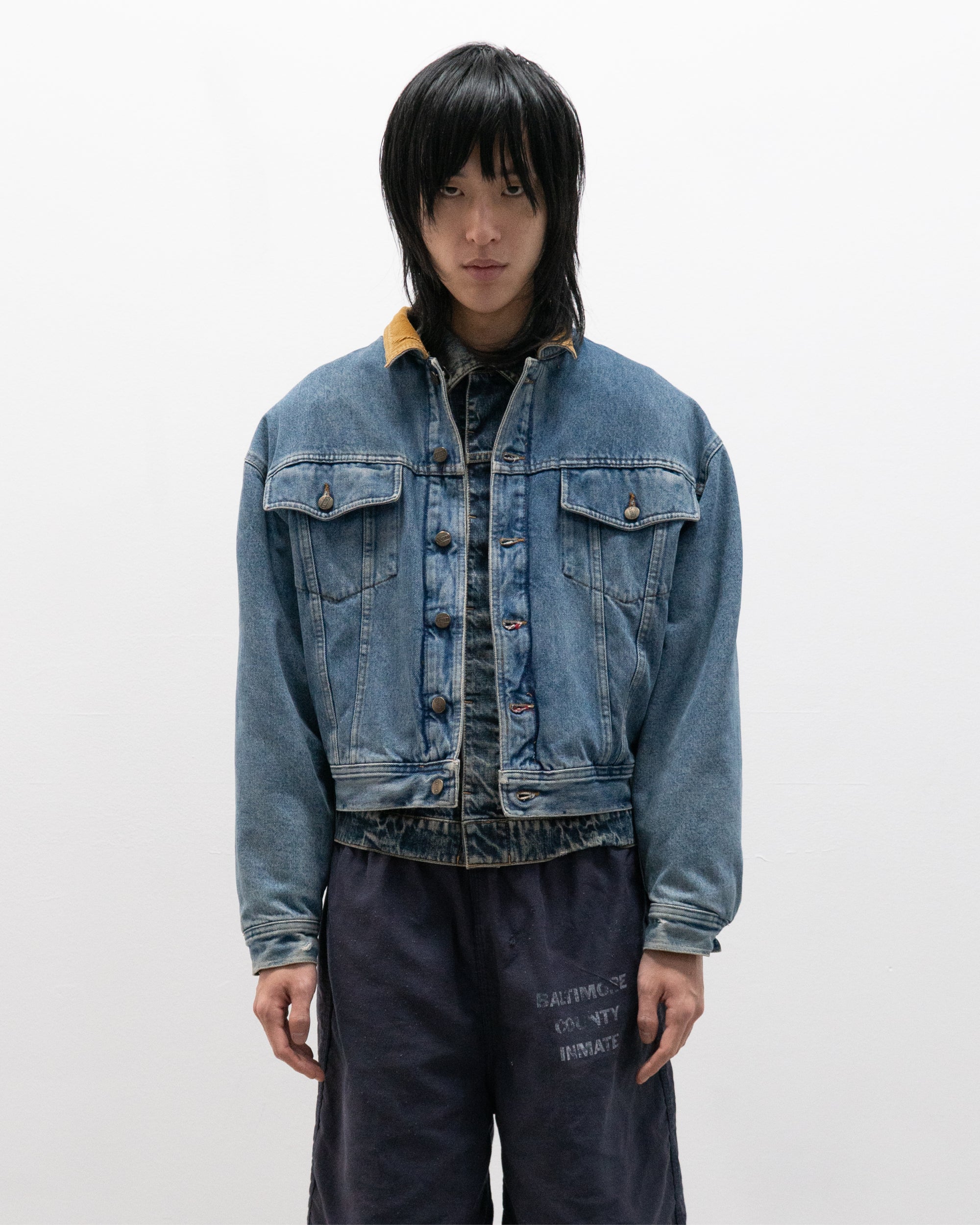 closed by marithé & françois girbaud 1980s reversible denim jacket