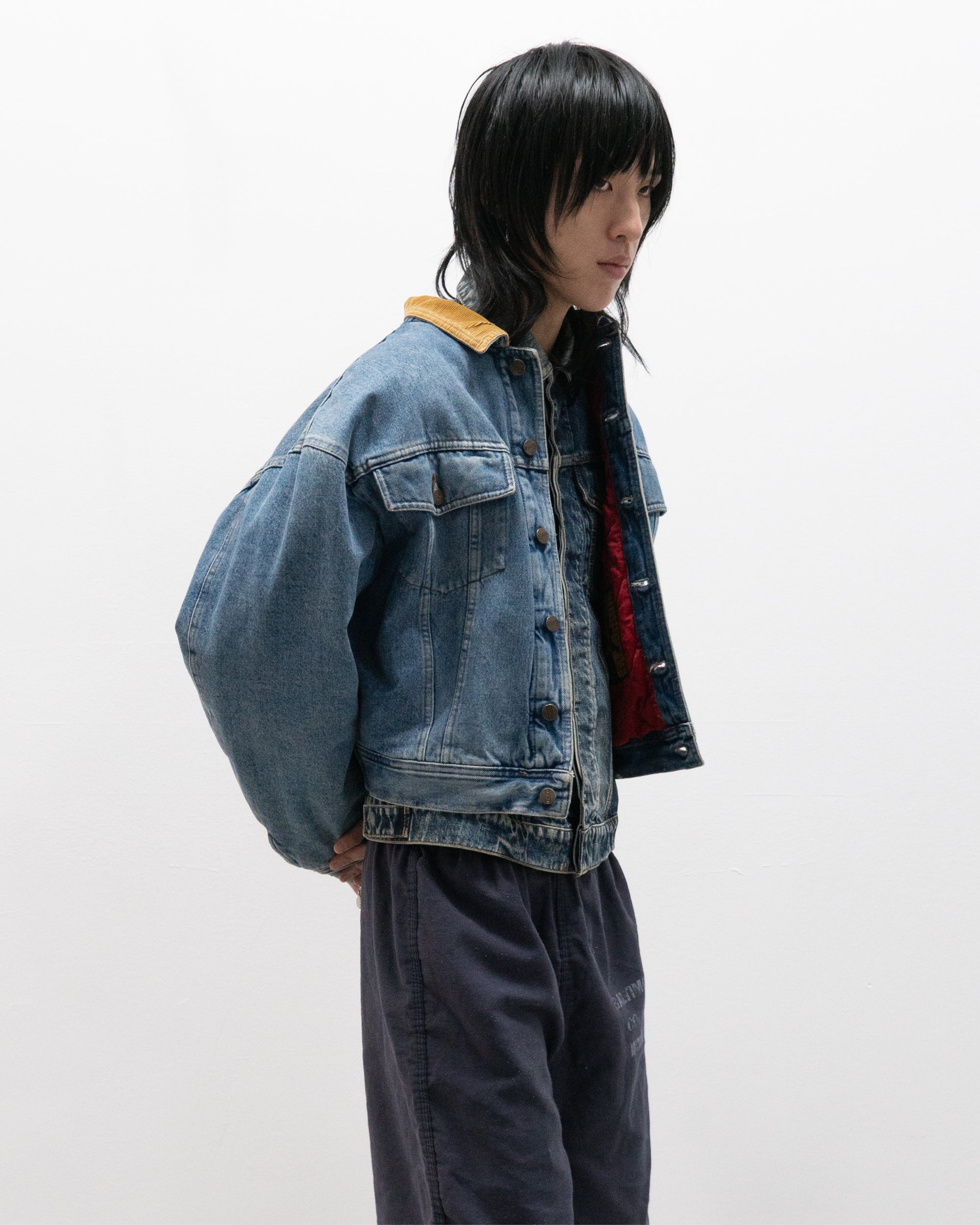 closed by marithé & françois girbaud 1980s reversible denim jacket