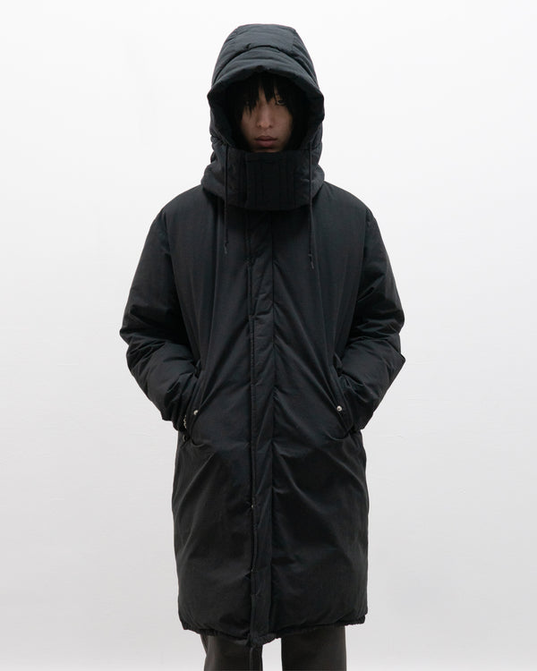 helmut lang aw98 hooded goose down parka