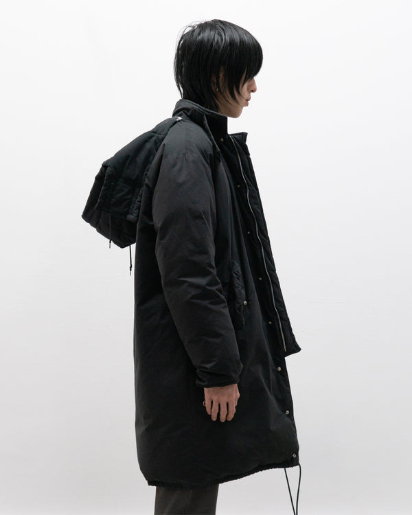 helmut lang aw98 hooded goose down parka