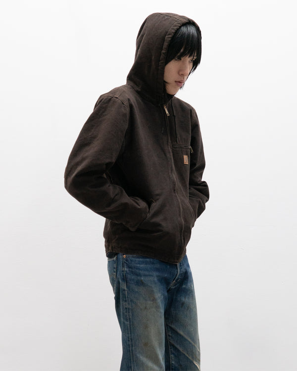 carhartt hooded duck canvas jacket