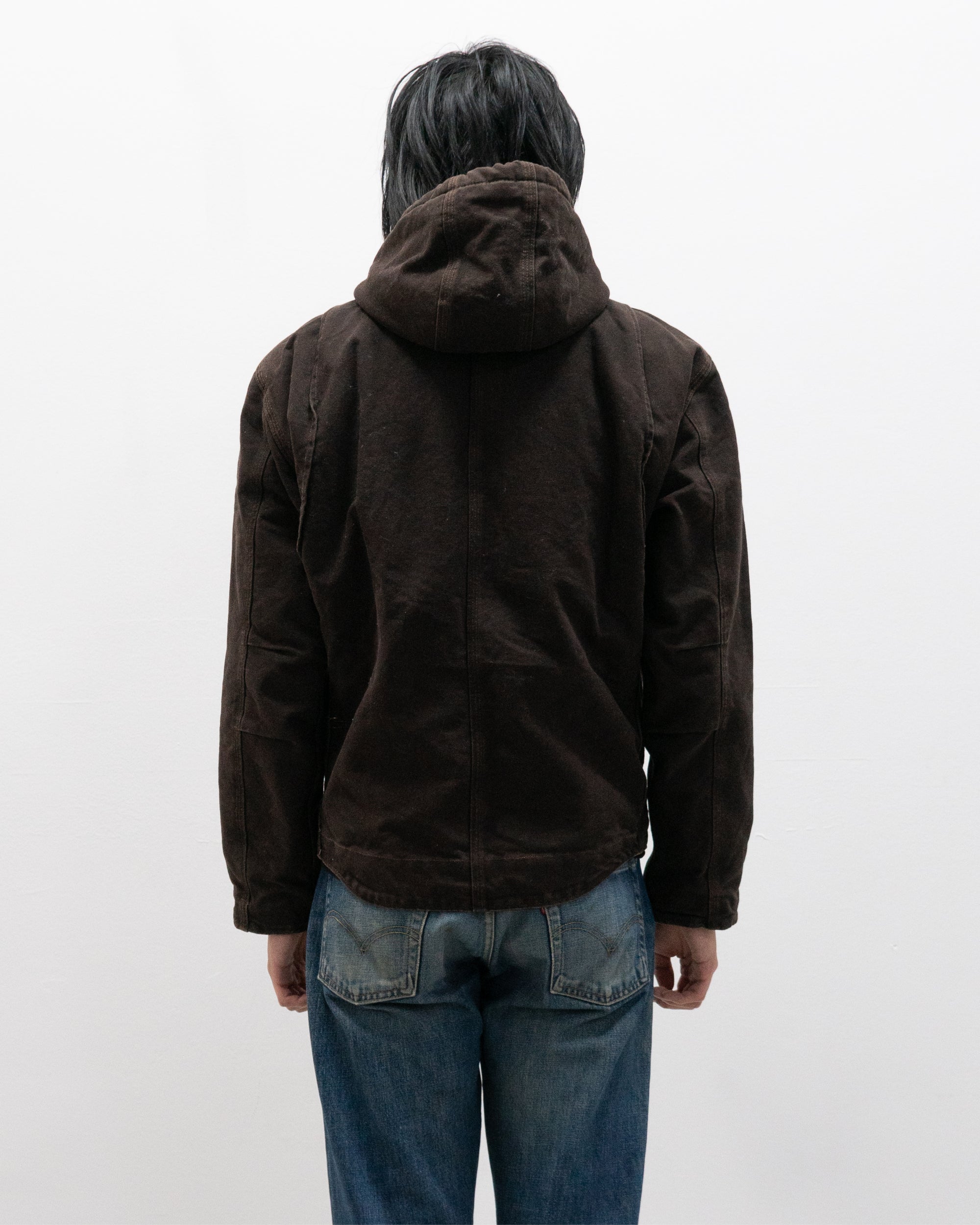 carhartt hooded duck canvas jacket