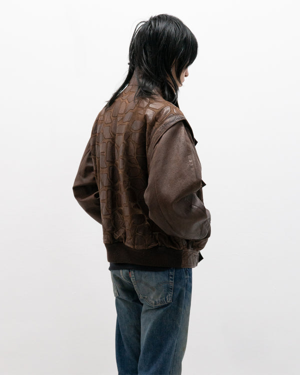 valentino 1980s leather jacket