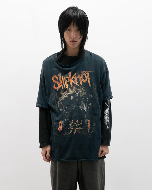 faded slipknot tee