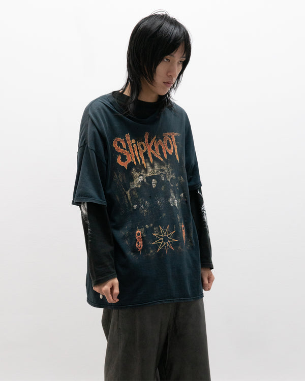 faded slipknot tee