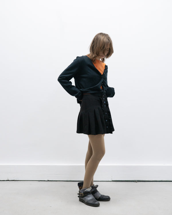 a.p.c. pleated skirt