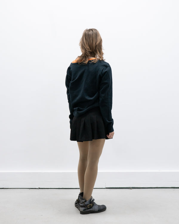 a.p.c. pleated skirt