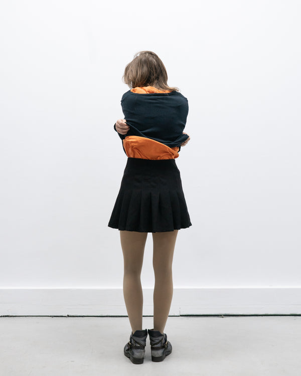 a.p.c. pleated skirt