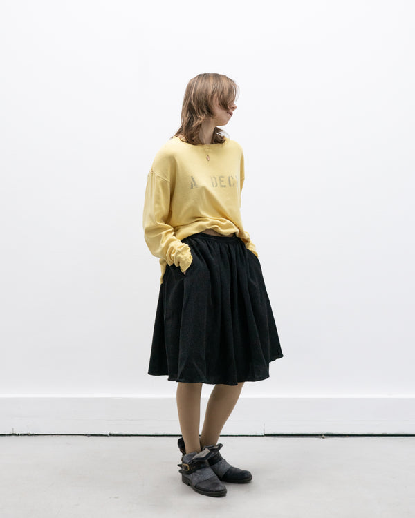 1980s mani by armani skirt