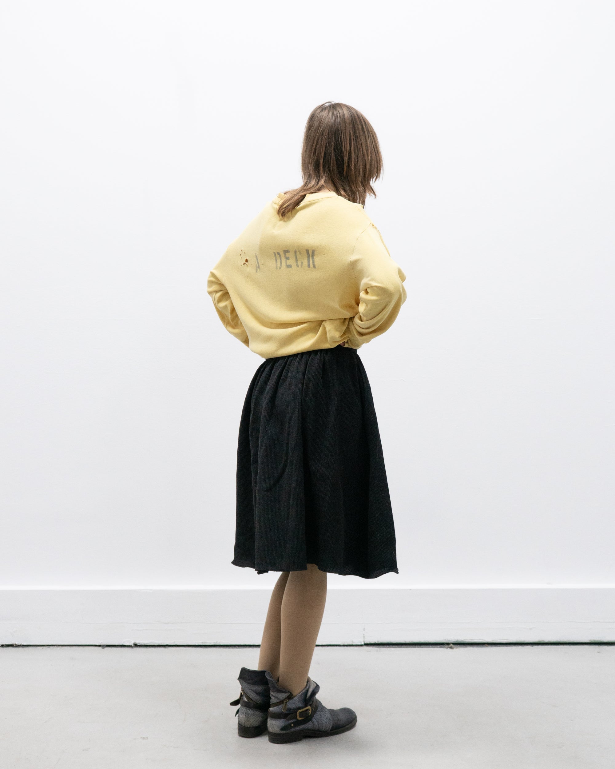 1980s mani by armani skirt