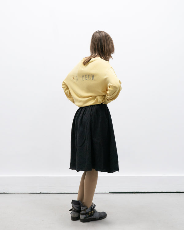 1980s mani by armani skirt